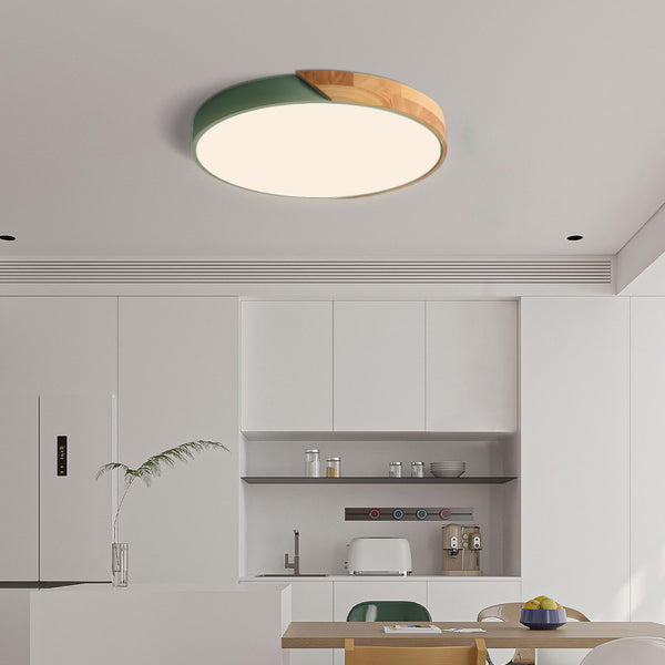 Lampada da soffitto rotonda dimmerabile Apollo Macaron