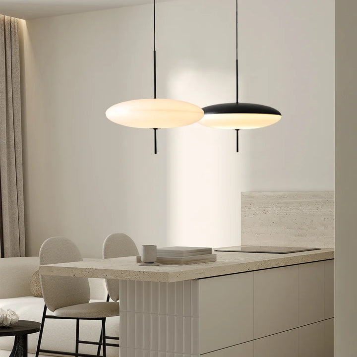 Claudio Saucer Pendant Light WB dinning room