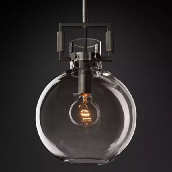 Elliot Farmhouse hanglamp van helder glas