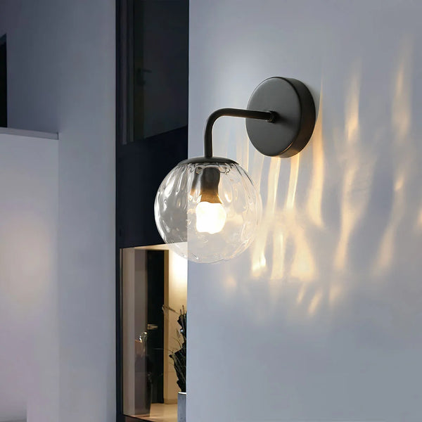 Magnus Glazen Bol Wandlamp