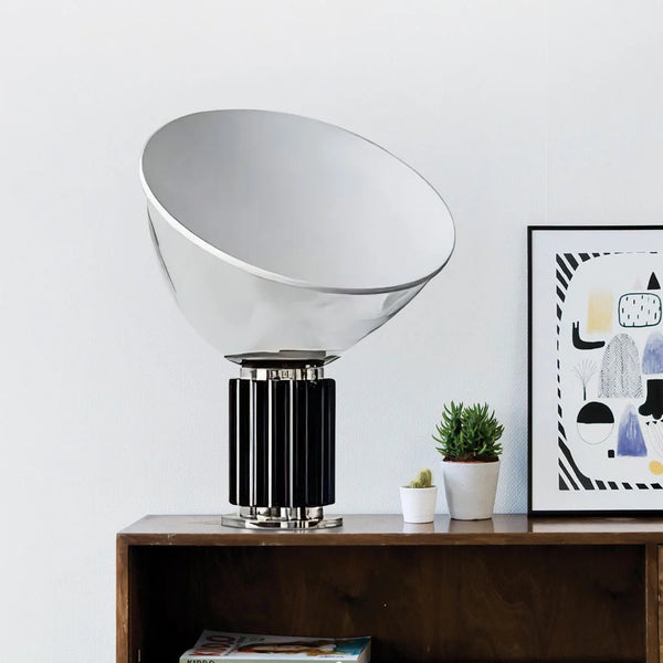 Emilia Upside Down Glass Table Lamp