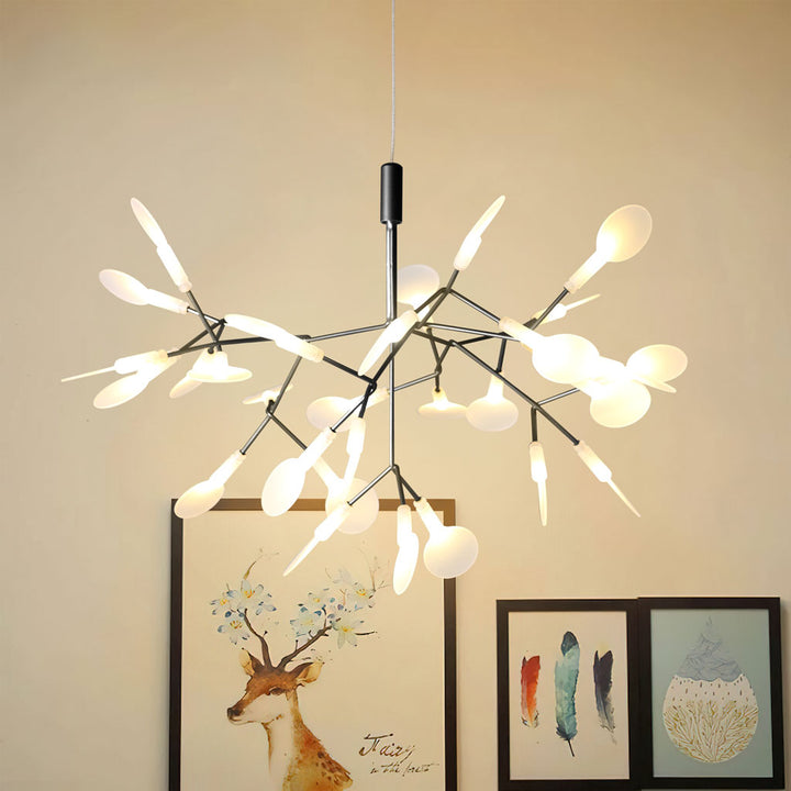 Titan Heracleum Pendant Light Black