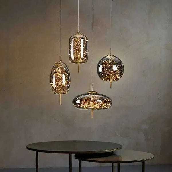 Venus Creative Starry Sky Bedroom Pendant Lamp